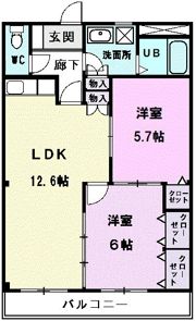 マリッチ赤城の間取り画像