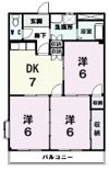 マリッチ赤城の間取り画像