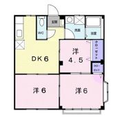 エルディムかきはらの間取り画像