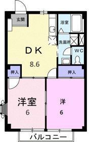 フォーシティ小川の間取り画像