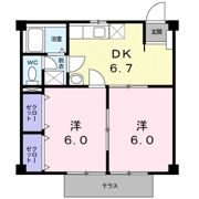 シャトーアオキの間取り画像