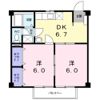 シャトーアオキの間取り画像
