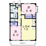 モラーダアオキの間取り画像