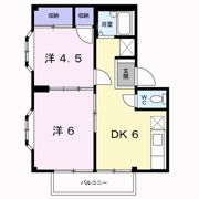 ハイム恵里の間取り画像