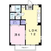 シティハイムBの間取り画像