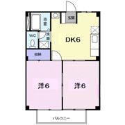 シティハイムAの間取り画像