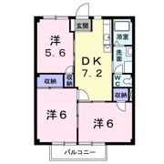ガーデンプラザK’Sの間取り画像