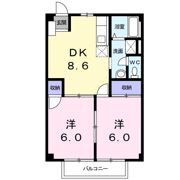 パレス若山の間取り画像