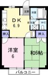 ニューシティサワハタの間取り画像