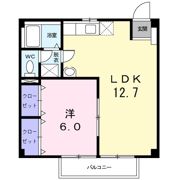 ニューシティうちやまの間取り画像
