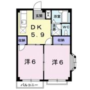 リバブルKの間取り画像