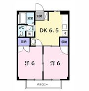 ファーストヒルズBの間取り画像