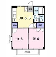 ファーストヒルズBの間取り画像