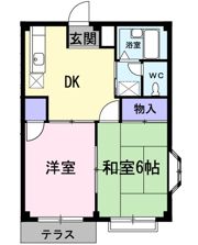 グリーンパレスの間取り画像