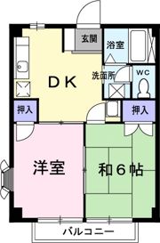 カームNT Bの間取り画像