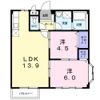 グランドハイツ近藤Iの間取り画像