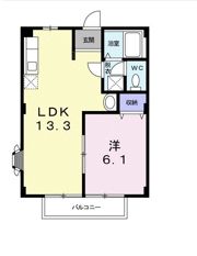 グリーンハイツ林の間取り画像