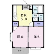 エルディムみなみⅡの間取り画像