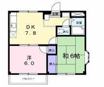 メゾンシャルムの間取り画像