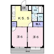 エルシャトウ吉備Ⅰの間取り画像