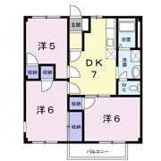 パークシティ中津Cの間取り画像