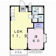 エルディムのぞみⅠの間取り画像