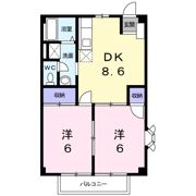 ニューシティしみず1の間取り画像