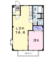 ニューシティしみず1の間取り画像