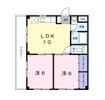 アミュゾン菱川の間取り画像