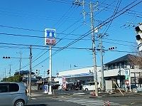 近くのローソン久喜吉羽二丁目店まで400m（徒歩5分）