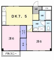 ハイツ宮ノ前の間取り画像