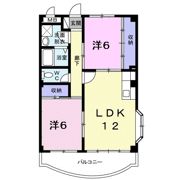 スリーズマンションの間取り画像