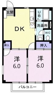 ソレイユの間取り画像