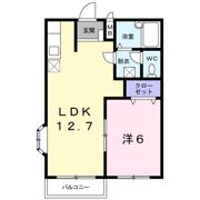 エルディム中三川の間取り画像