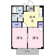 シティハイツ天王 Bの間取り画像