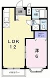 エルディムサンライズ21 Bの間取り画像
