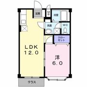 エルディム沙羅の間取り画像