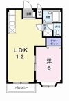パステルハイツ21 Bの間取り画像