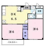 カーサ．タナカの間取り画像