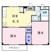 カーサ．タナカの間取り画像