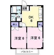 ニューシティ猿田Bの間取り画像