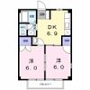 ハイムキザキの間取り画像