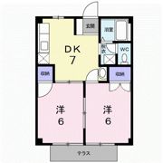 ハイツ中休場の間取り画像