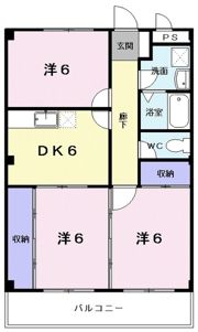 ラコーニア GKの間取り画像