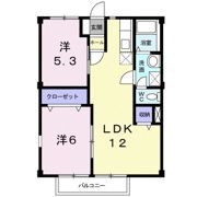 ニュー風早の間取り画像