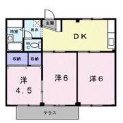 シティハイツあやの間取り画像
