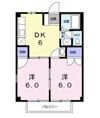 プラムハイツBの間取り画像
