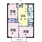 プレイスメゾンBの間取り画像