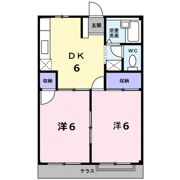 シャトレ仲の間取り画像