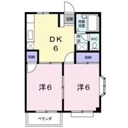 シャトレ仲の間取り画像